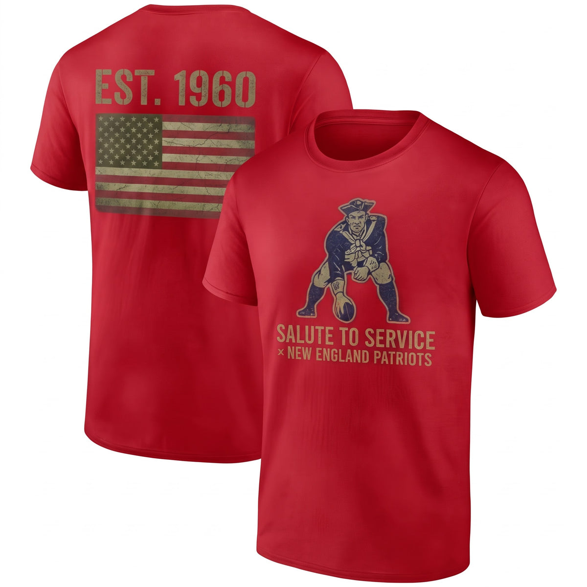 NE x Salute To Service 2026 Collection Two Sides T-Shirt - Printed V2