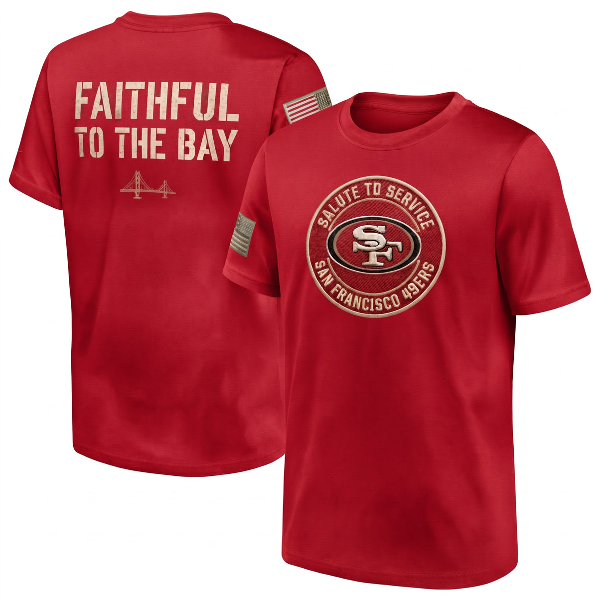 SF x Salute To Service 2026 Edition Two Sides T-Shirt - Printed V4