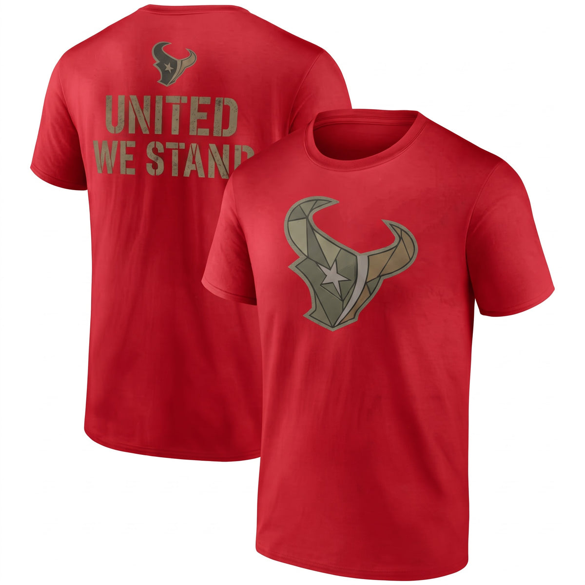 HOU x Salute To Service 2026 Edition Two Sides T-Shirt - Printed V1