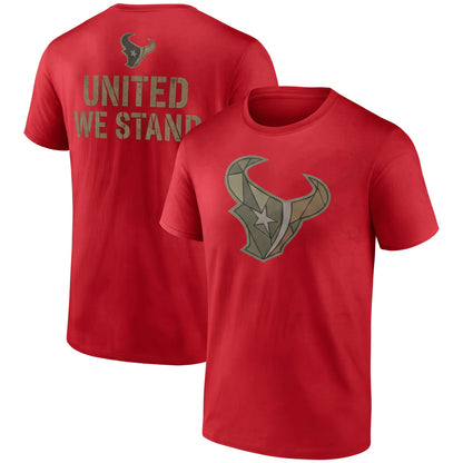 HOU x Salute To Service 2026 Edition Two Sides T-Shirt - Printed V1