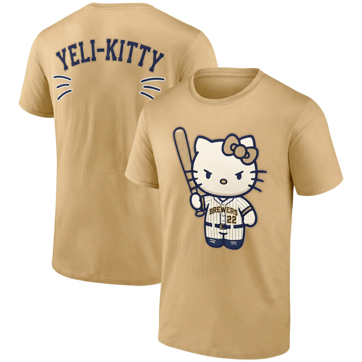 MIL x Meow KT 2026 Collection Two Side T-Shirt - Printed V4