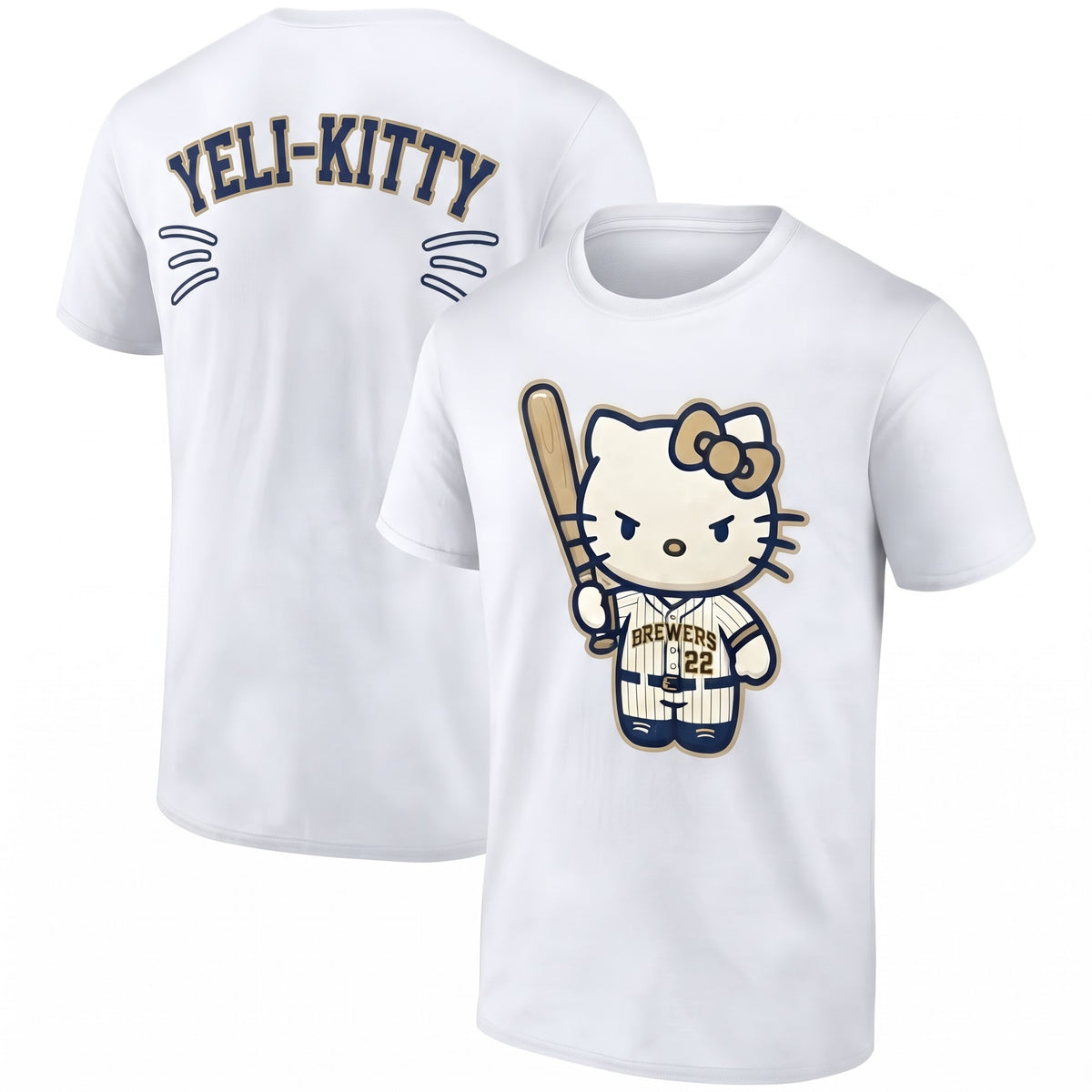 MIL x Meow KT 2026 Collection Two Side T-Shirt - Printed V4