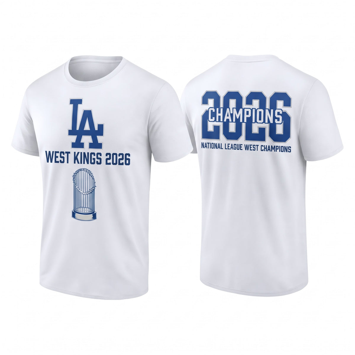 SEA 2026 NL West Champs Two Sides T-Shirt - Printed V1