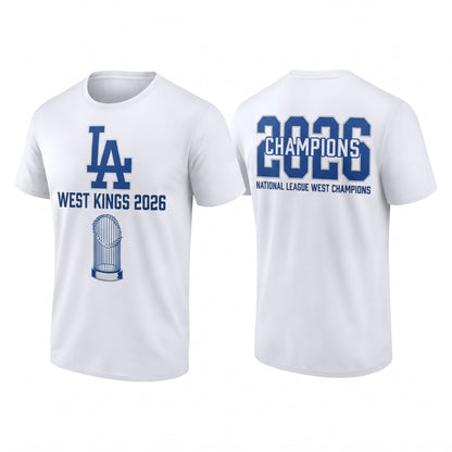 SEA 2026 NL West Champs Two Sides T-Shirt - Printed V1