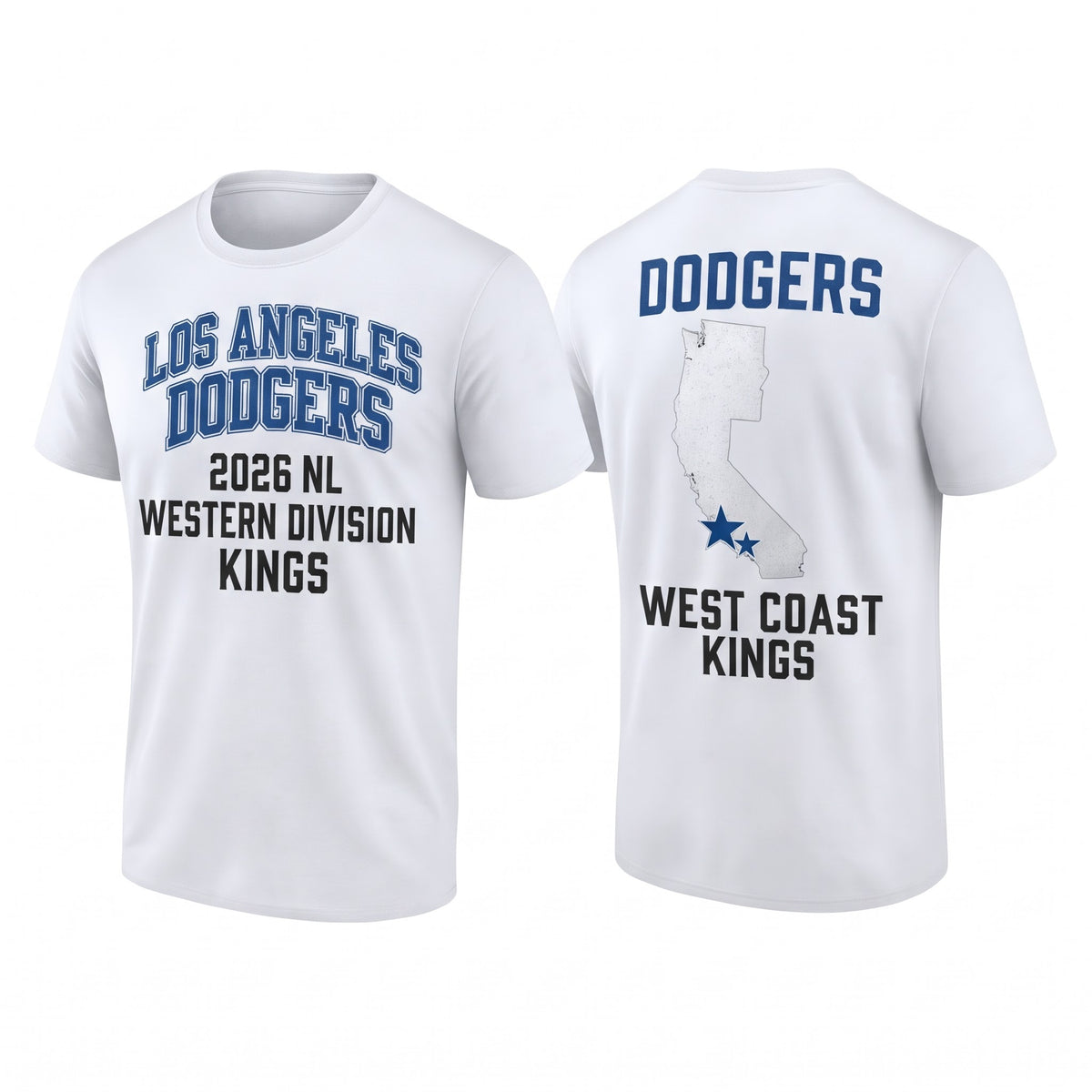 SEA 2026 NL West Champs Two Sides T-Shirt - Printed V2