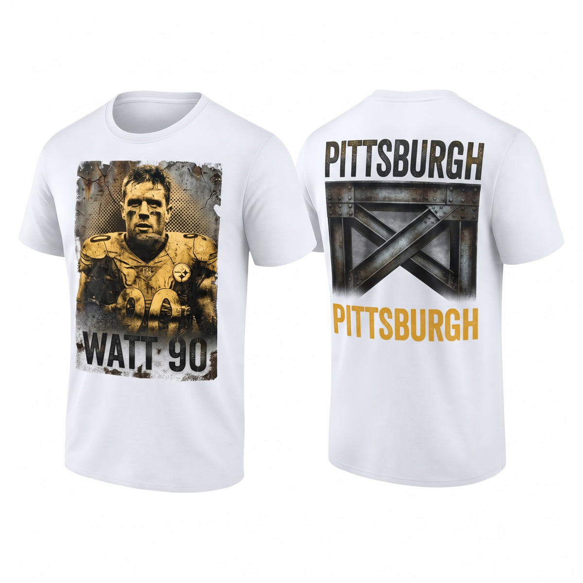 PIT TJ. Watt #90 Two Sides T-Shirt - Printed V2