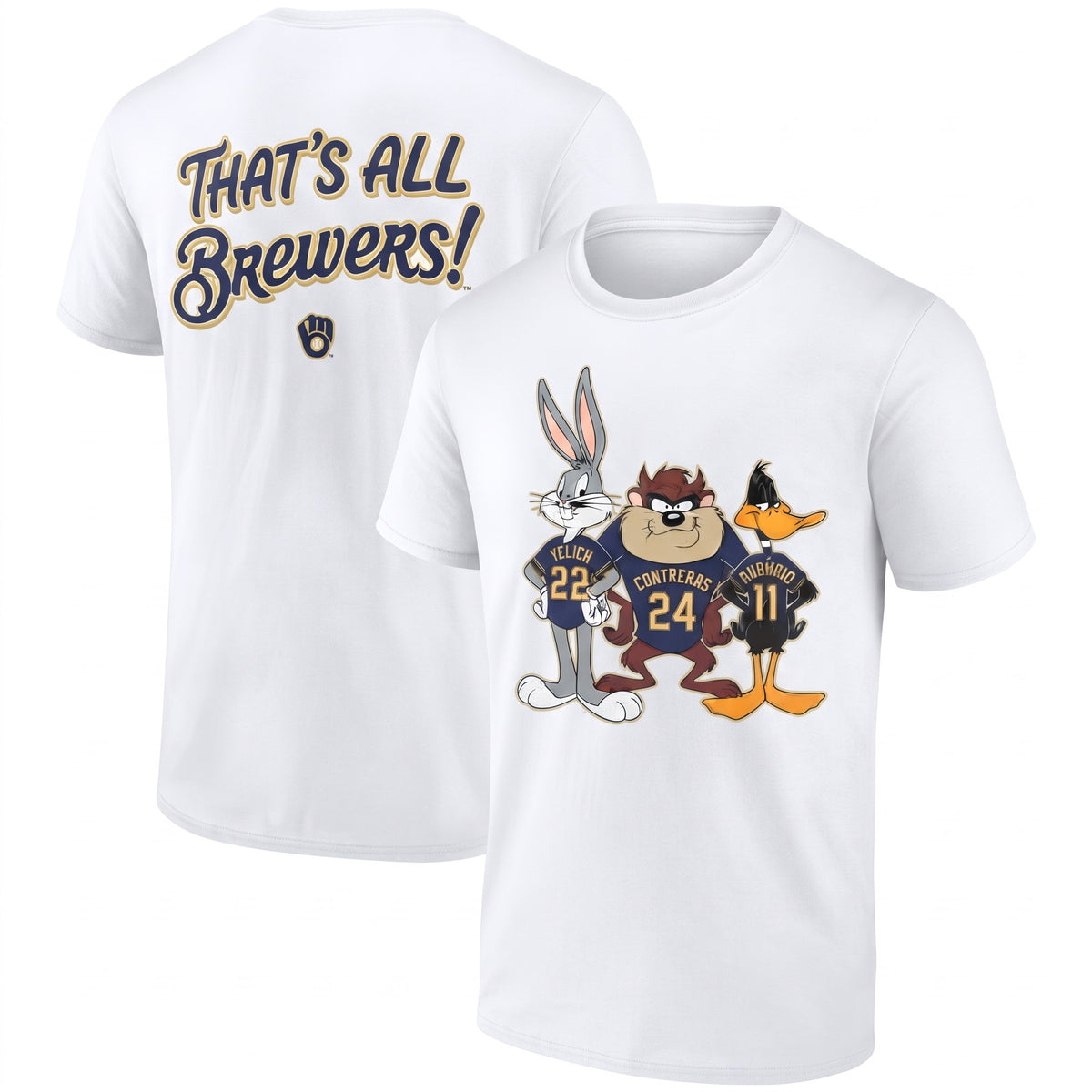 MIL x Looney Toons 2026 Collection Two Sides T-Shirt - Printed V4