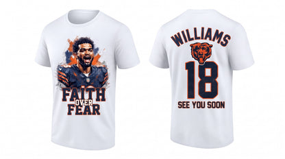 CHI Faith over Fear #18 Caleb Two Sides T-Shirt - Printed