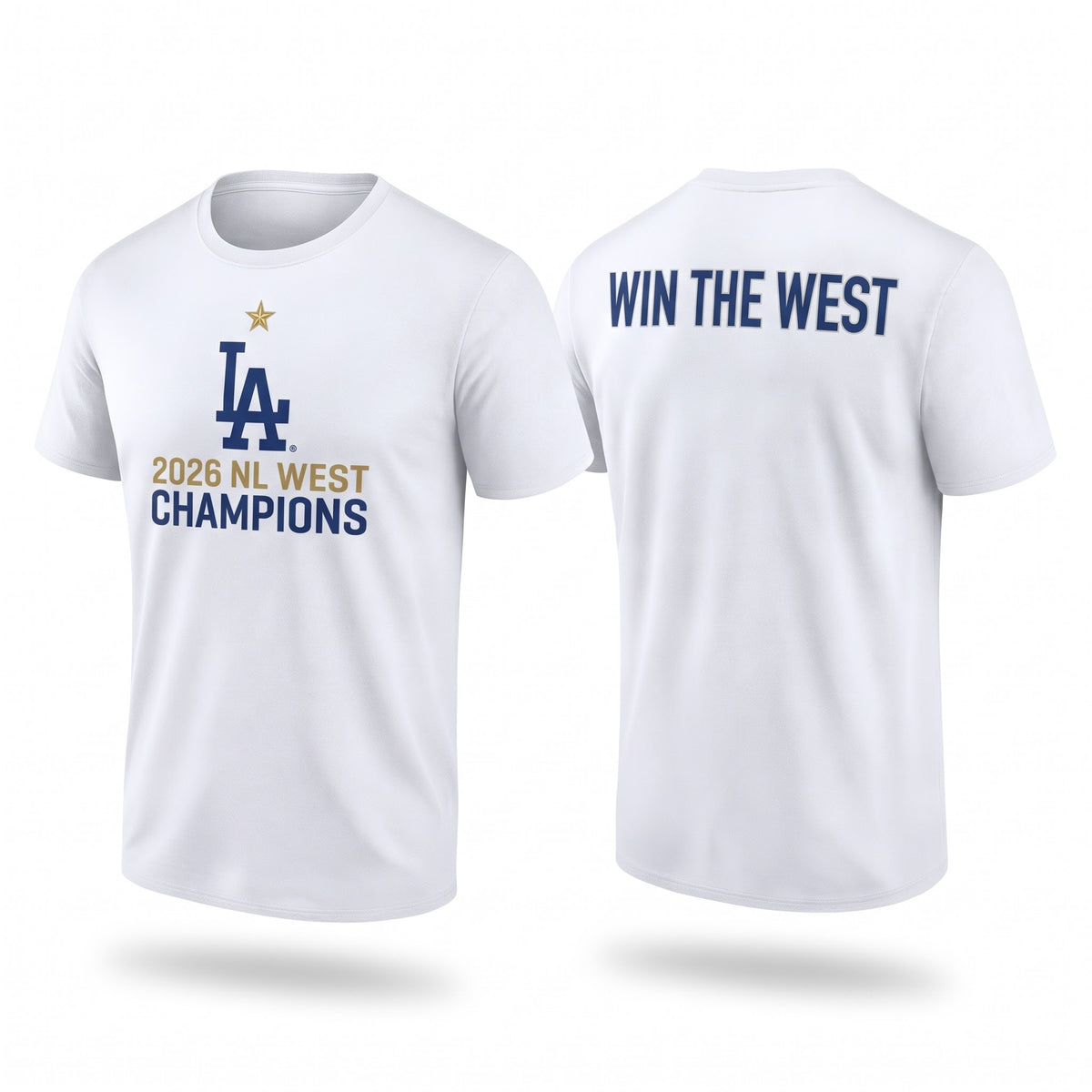 SEA 2026 NL West Champs Two Sides T-Shirt - Printed V6