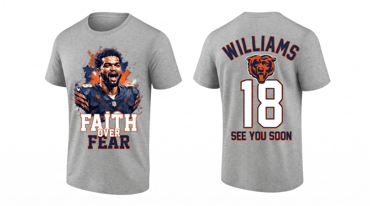 CHI Faith over Fear #18 Caleb Two Sides T-Shirt - Printed