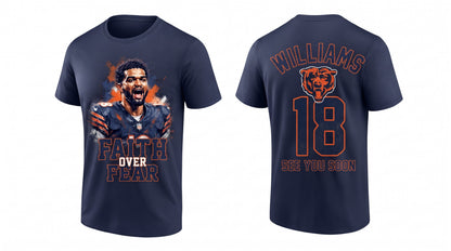CHI Faith over Fear #18 Caleb Two Sides T-Shirt - Printed