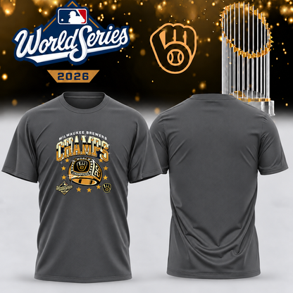 MIL World Series Champions One Side T-Shirt - Printed V42