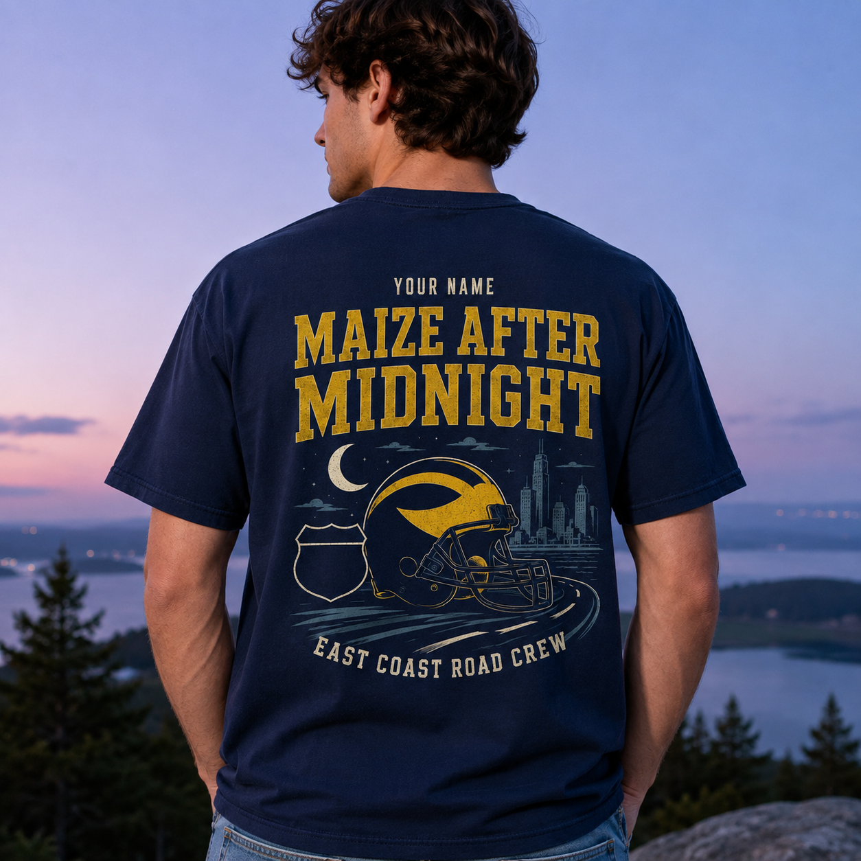 Michigan “MAIZE AFTER MIDNIGHT” Shirt