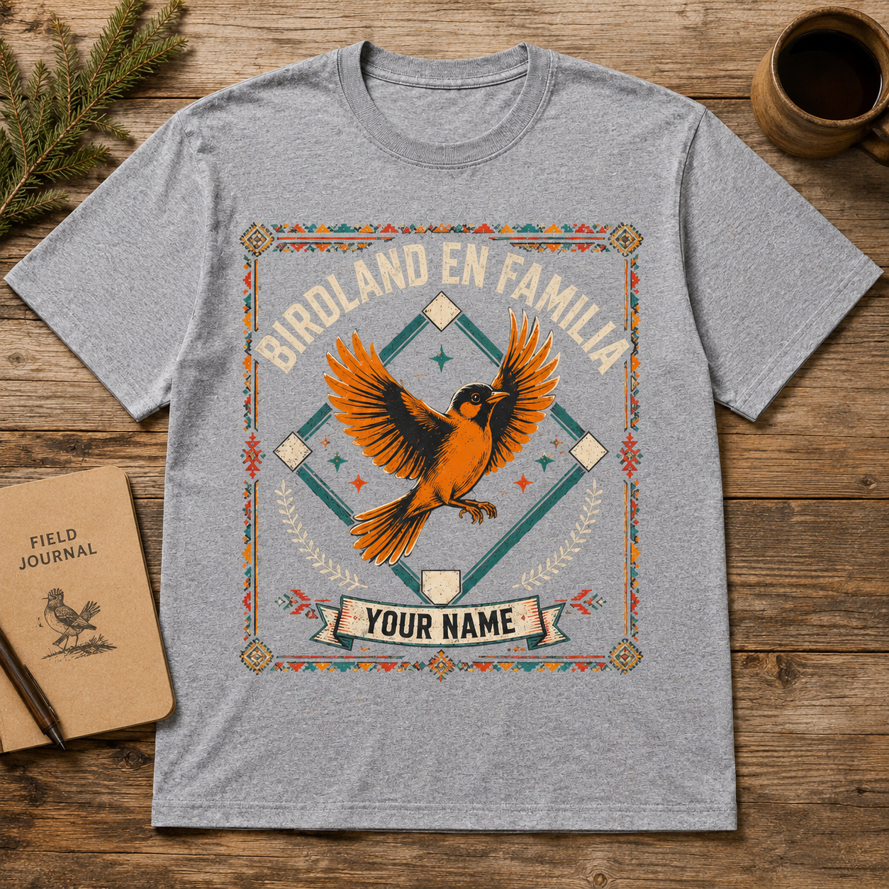 Orioles Hispanic Heritage — BIRDLAND EN FAMILIA Shirt