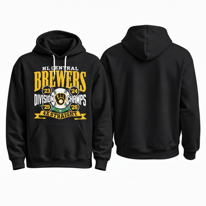 MIL 4X Straight Division Champs Fleece Hoodie - Printed