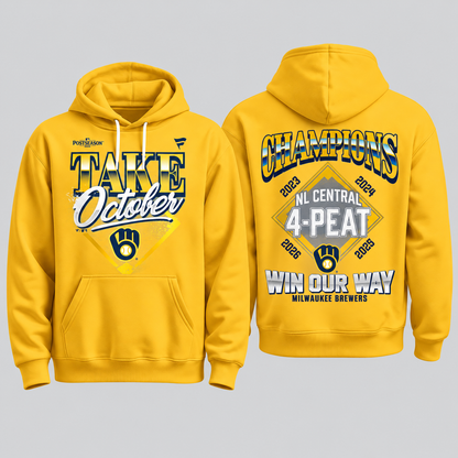 MIL Take October Fleece Hoodie - Printed