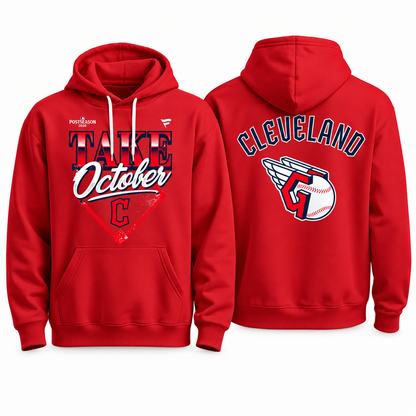 CLE Take October Fleece Hoodie - Printed