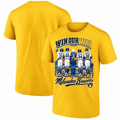 MIL Win Our Way One Side T-Shirt - Printed