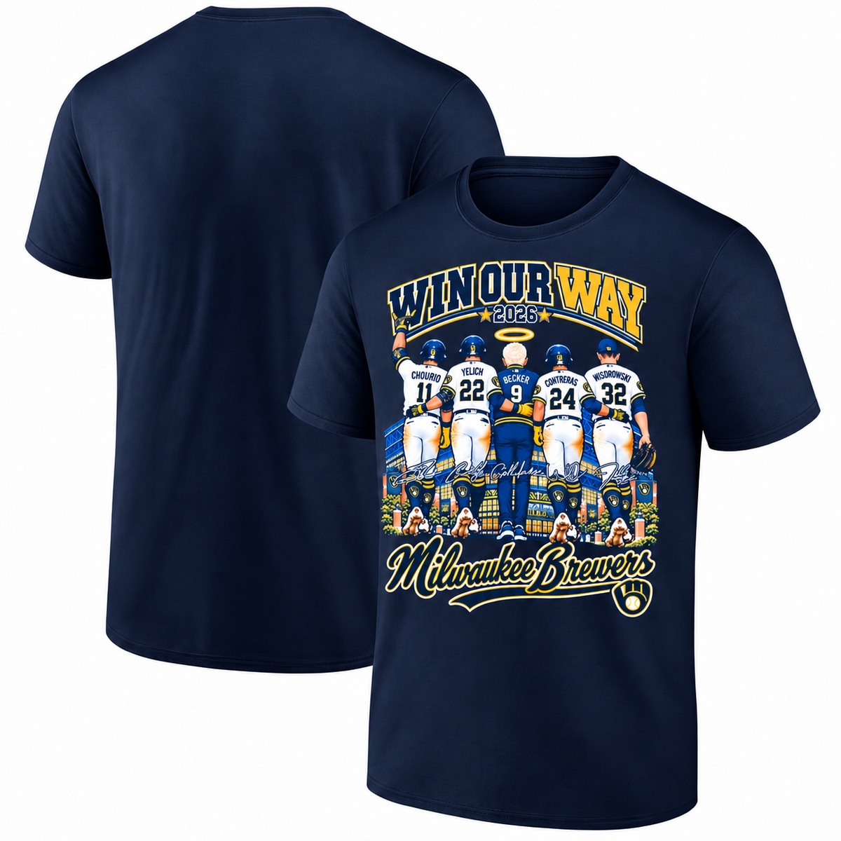 MIL Win Our Way One Side T-Shirt - Printed