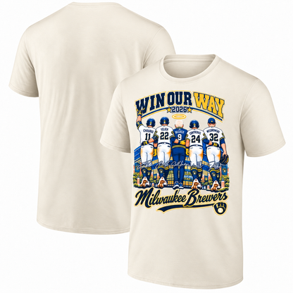 MIL Win Our Way One Side T-Shirt - Printed