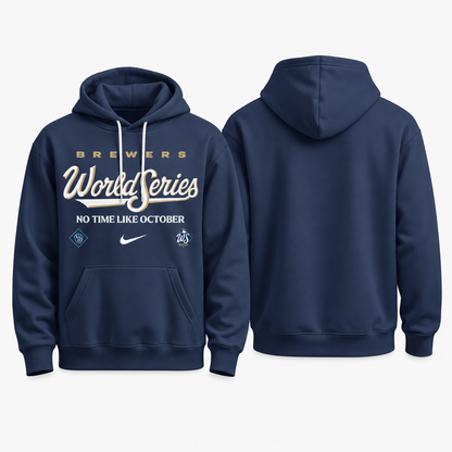 MIL World Series No Time Like October 2D Hoodie - Printed
