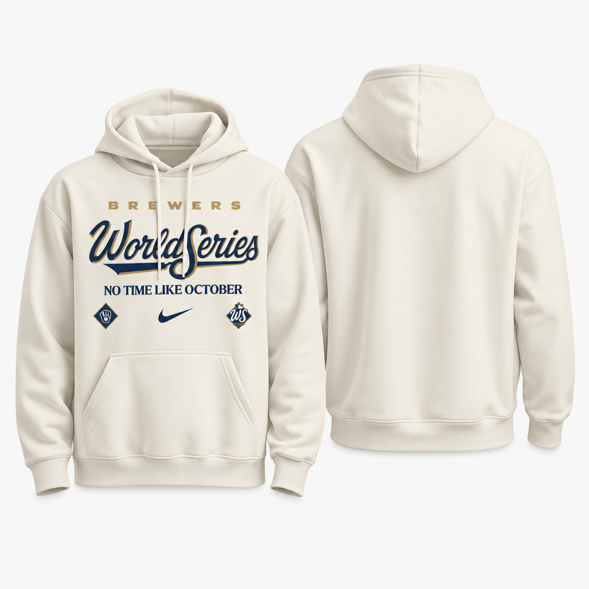 MIL World Series No Time Like October 2D Hoodie - Printed