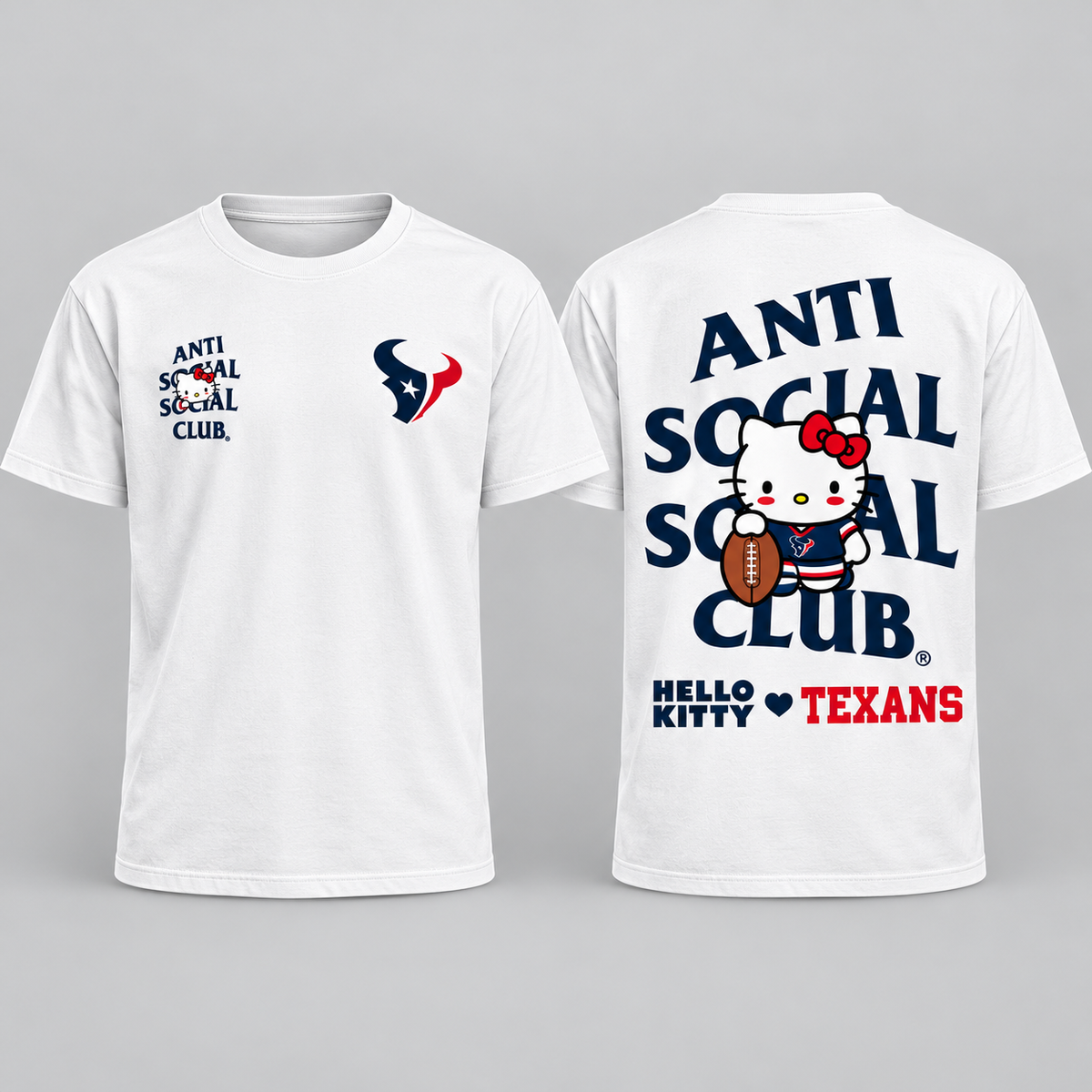 HOU x Hello Kitty x ACCS Two Sides T-Shirt - Printed