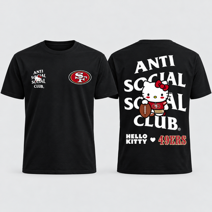 SF x Hello Kitty x ACCS Two Sides T-Shirt - Printed