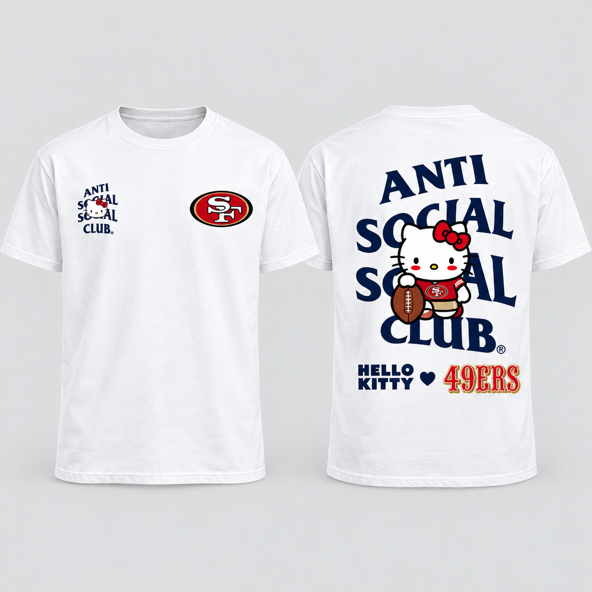 SF x Hello Kitty x ACCS Two Sides T-Shirt - Printed