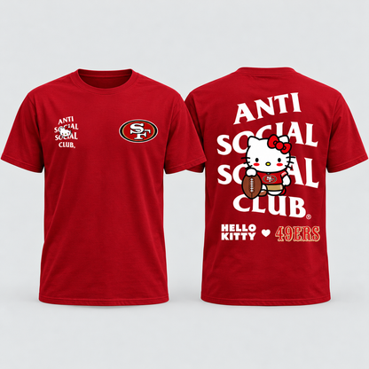 SF x Hello Kitty x ACCS Two Sides T-Shirt - Printed