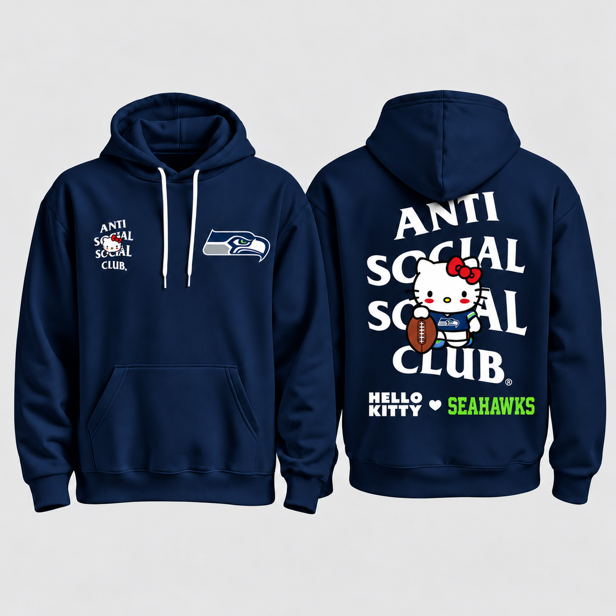 SEA x Hello Kitty x ASSC 2D Hoodie - Printed
