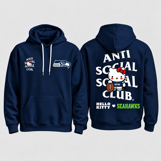 SEA x Hello Kitty x ASSC 2D Hoodie - Printed