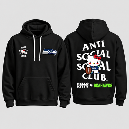SEA x Hello Kitty x ASSC 2D Hoodie - Printed