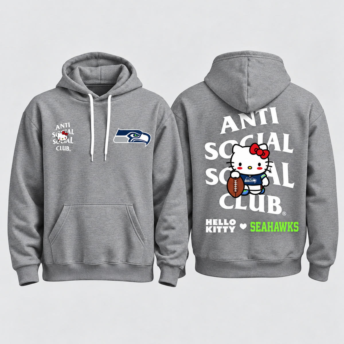 SEA x Hello Kitty x ASSC 2D Hoodie - Printed