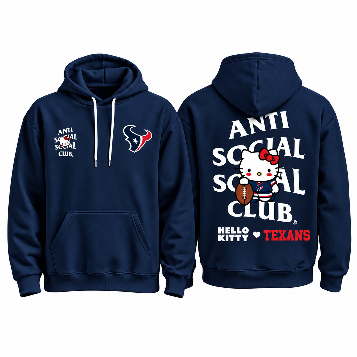 HOU x Hello Kitty x ASSC 2D Hoodie - Printed