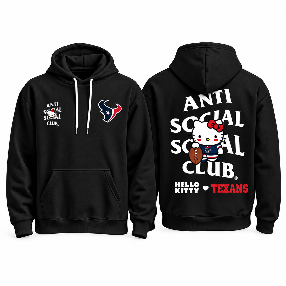 HOU x Hello Kitty x ASSC 2D Hoodie - Printed