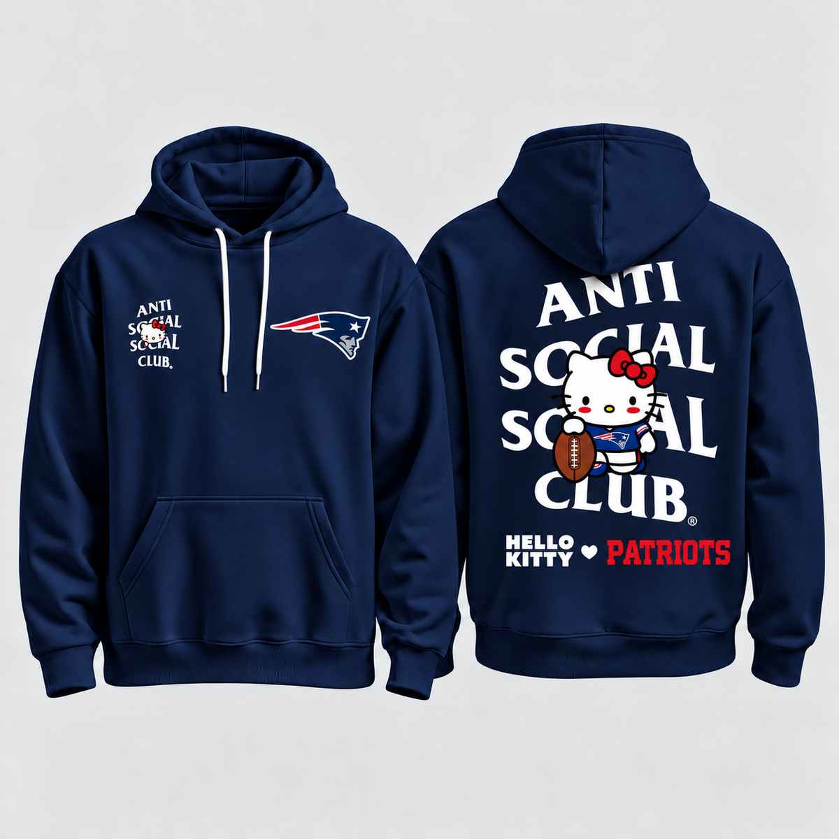 NE x Hello Kitty x ASSC 2D Hoodie - Printed