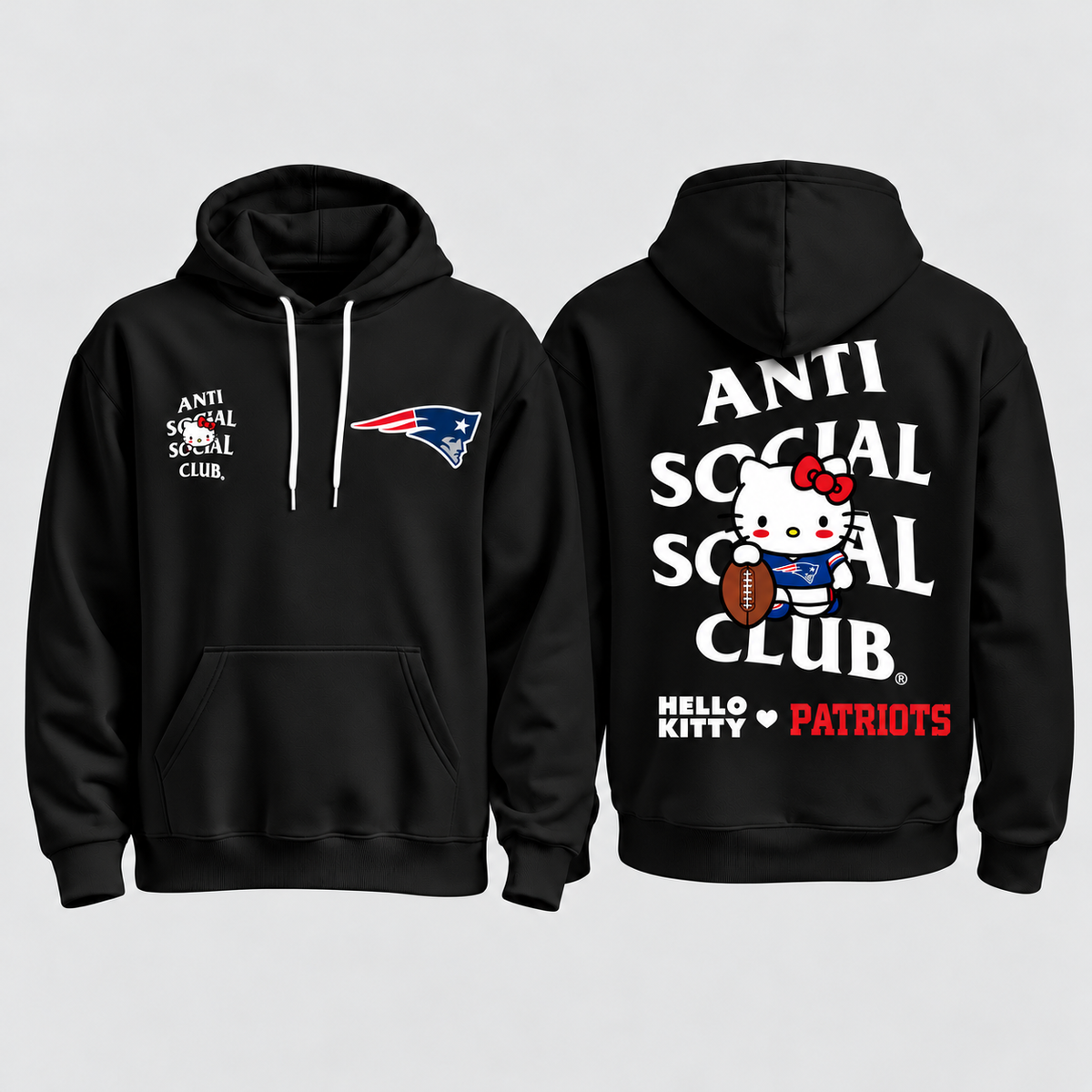 NE x Hello Kitty x ASSC 2D Hoodie - Printed