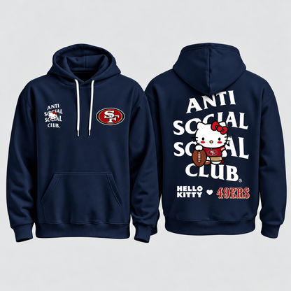 SF x Hello Kitty x ASSC 2D Hoodie - Printed