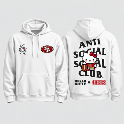SF x Hello Kitty x ASSC 2D Hoodie - Printed