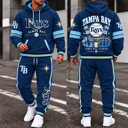 TBR Streetwear Hoodie Pants Set - Printed