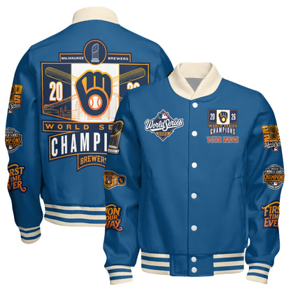 MIL 2026 WS Champions Limited Edition Custom Varsity Jacket - Printed V3
