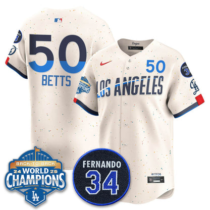 LAD 2025 Back To Back Champions Jersey - All Stitched