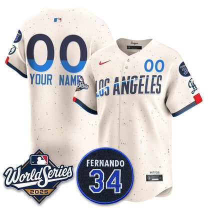 LAD 2025 National League Champions Custom Jersey - All Stitched