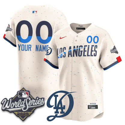 LAD 2025 World Series Jersey - All Stitched