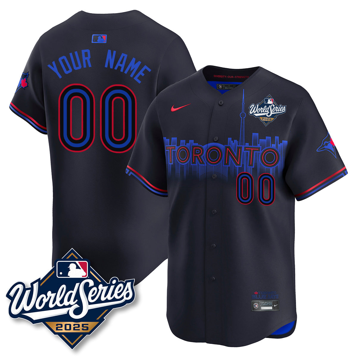 TBJ 2025 World Series Custom Jersey - All Stitched