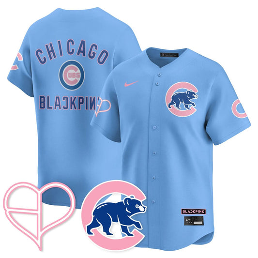 Chicago Cubs BLΛƆKPIИK 2025 Limited Jersey - All Stitched