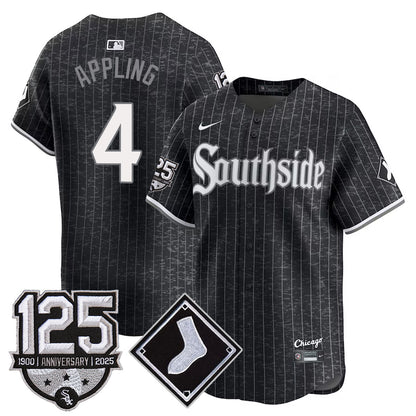 Chicago White Sox 125th Anniversary Jersey - All Stitched