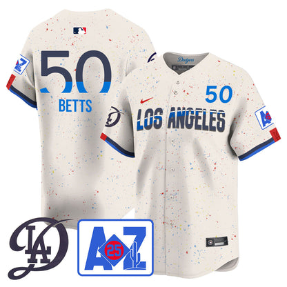 Los Angeles Dodgers 2025 Spring Training Jersey - All Stitched