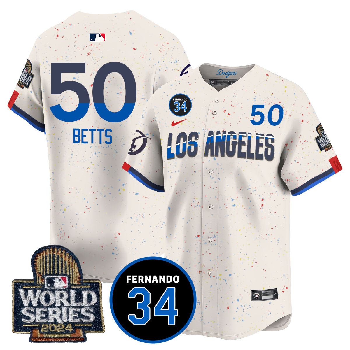 Dodgers Fernando Valenzuela Memorial Jersey - All Stitched